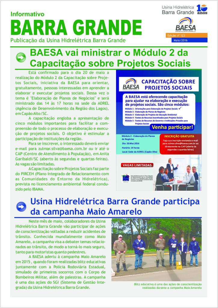 thumbnail of Informativo Barra Grande_Maio_2016