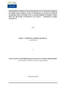 thumbnail of Debs. Baesa – Escritura de Emissão (v. final)(50710450.27)